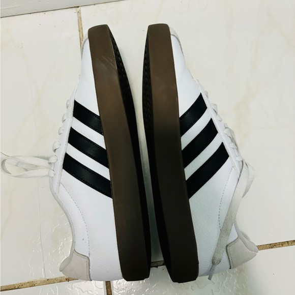 adidas White and Black Athletic Shoes - Picture 4 of 15